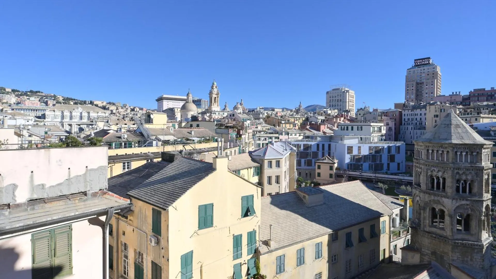 Lovely Room On Rooftops - Genovainrelax جنوة